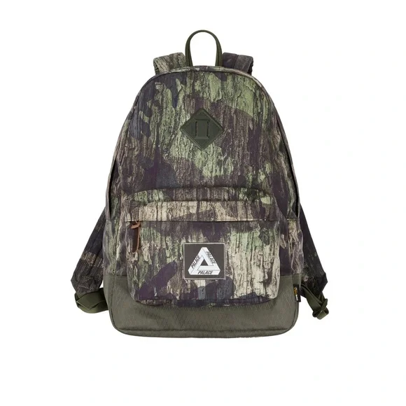 PALACE CORDURA TRI-BACKPACK Camo Forest DPM Graphic Print Tri-Ferg Patch Logo